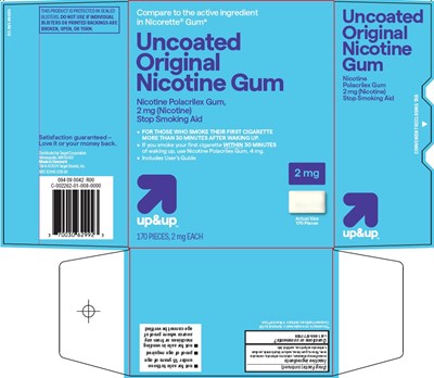 Uncoated Original Nicotine Gum Image 1 (02996uwc2 Image 1)
